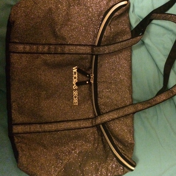 Victoria's Secret gold bag