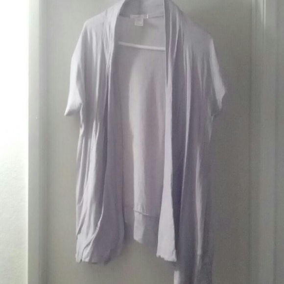 Grey cotton vest