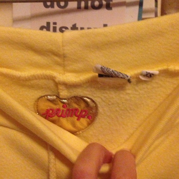 Primp. Yellow Bunny Sweat pants - Picture 2 of 4