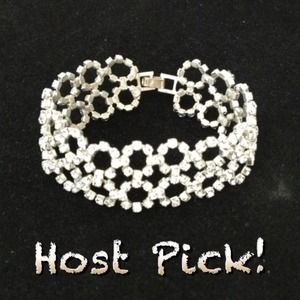 Double studded bracelet.