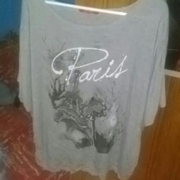 Cute Paris inspired top