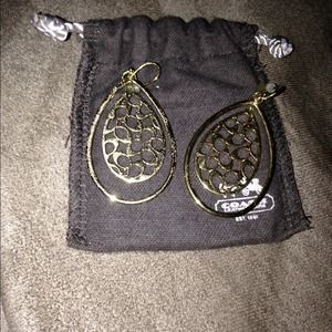 Coach earrings/SOLD on EBAY