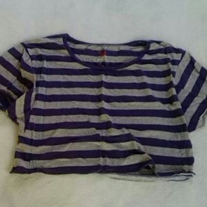 REDUCED Max Azria crop tee