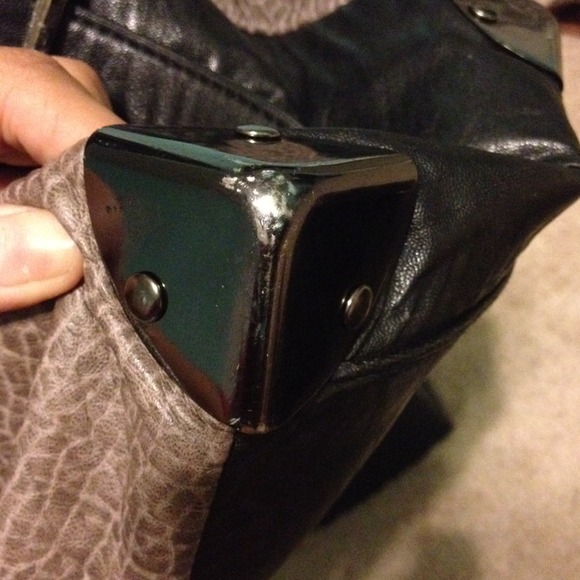 *NLA* R&J black and gray tote handbag - Picture 4 of 4