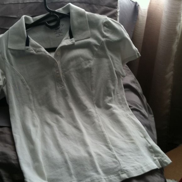 White collared shirt