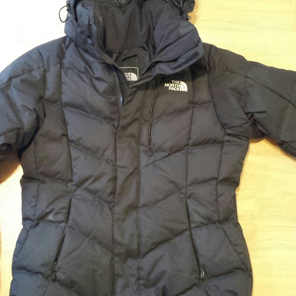 Womens North Face down jacket
