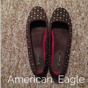 AEO Polka Dot Flats