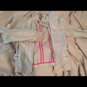 Armani Exchange tan spring jacket size L