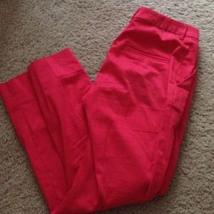 Coral ankle pants