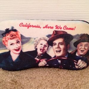 I love Lucy eye glass case