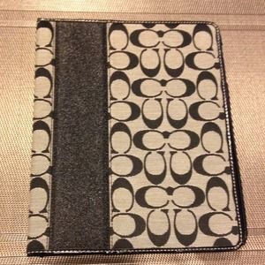 Coach iPad cover