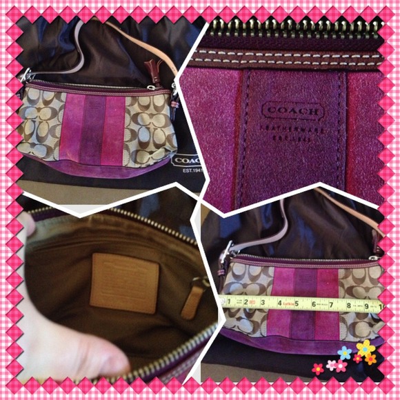 Signature Coach Small Shoulder Bag/Clutch