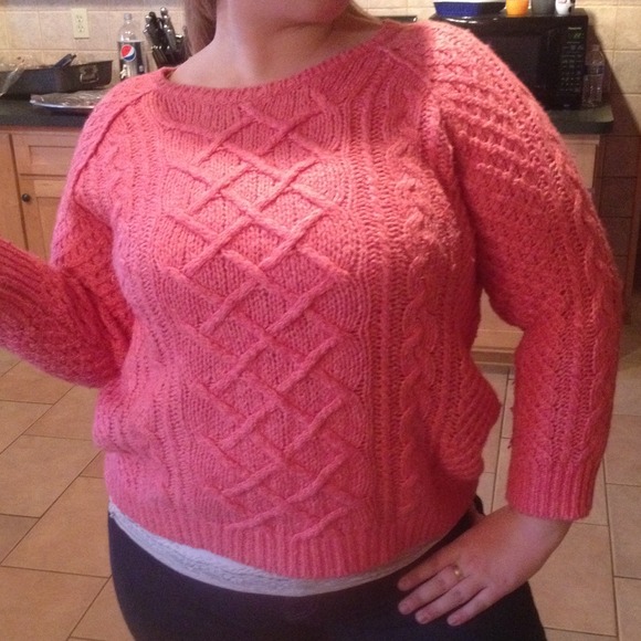 Loft salmon sweater