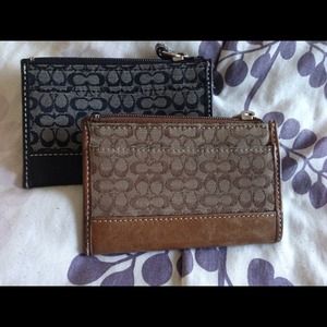 Authentic Coach coin purse