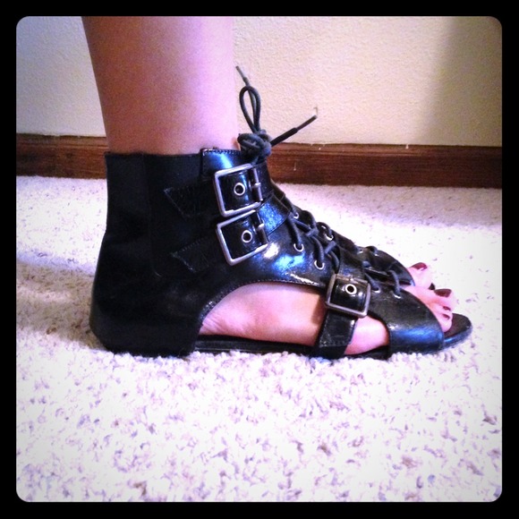 Aldo sandal..Worn.