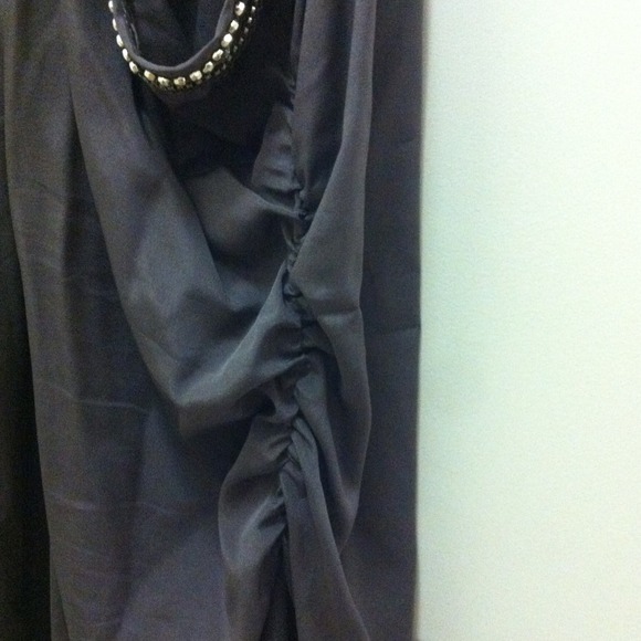 BEBE silky racer back tank - Picture 4 of 4