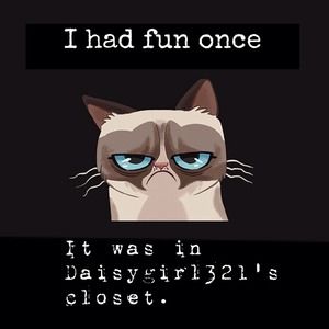 Grumpy Cat has Approved this Closet. 🐱🎀🐯