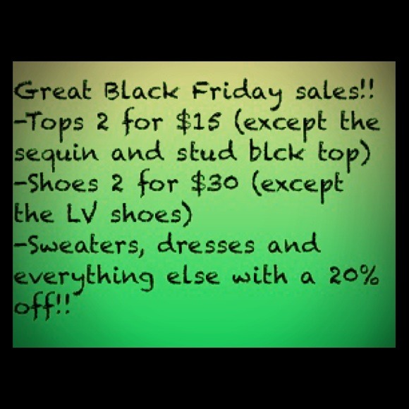 Great Black Friday sale!!!