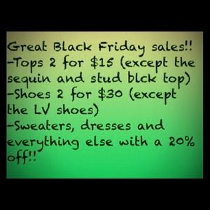 Great Black Friday sale!!!