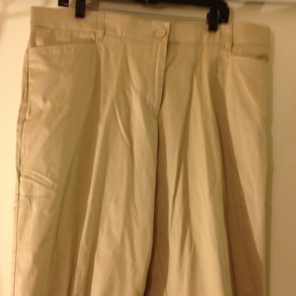 Khaki pants 18w petite