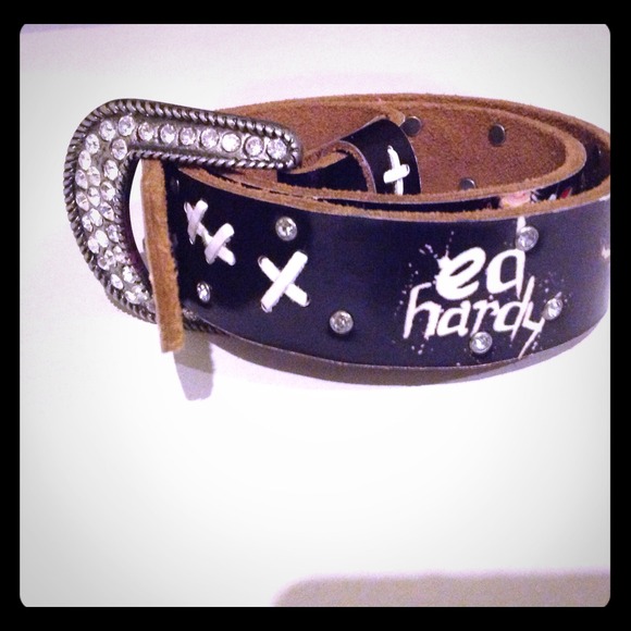SOLD !!! ED HARDY FASHION BELT