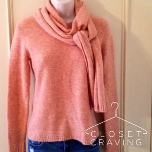 Ann Taylor | NWOT Coral Wool-Blend Sweater