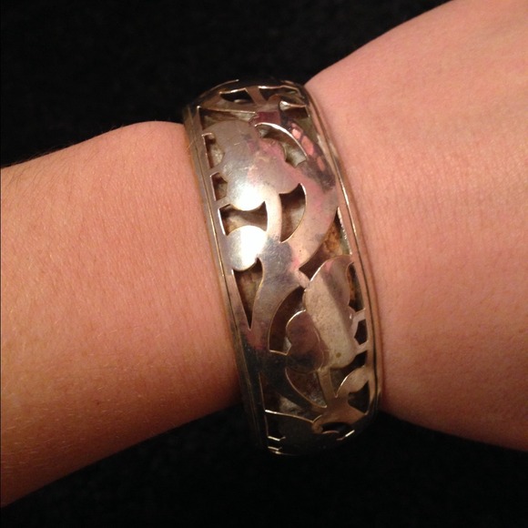 Vintage sliver bangle