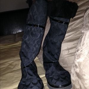 Coach boots/SOLD ON EBAY