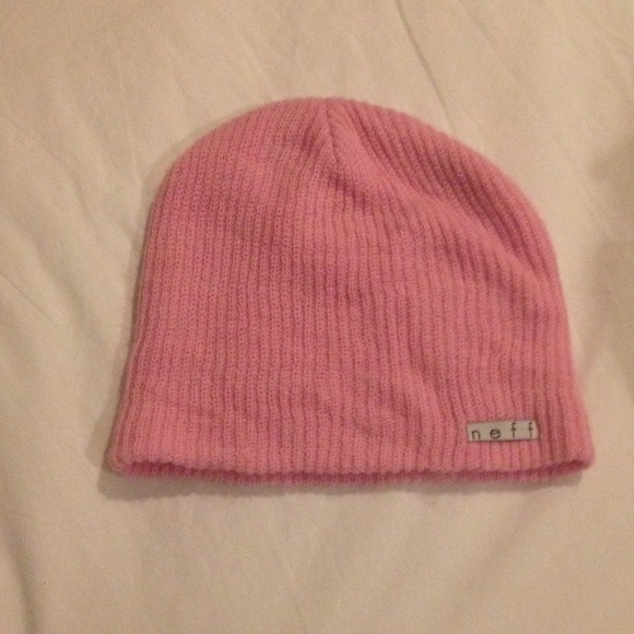 pink beanie