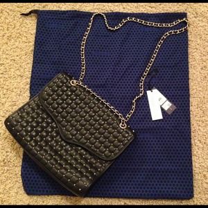 Affair-Studded Shoulder Bag