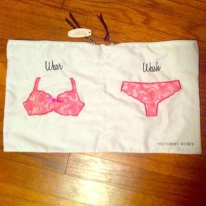 Victoria's Secret undergarments bag