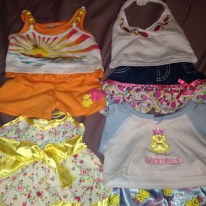 Build a bear clothing bundle