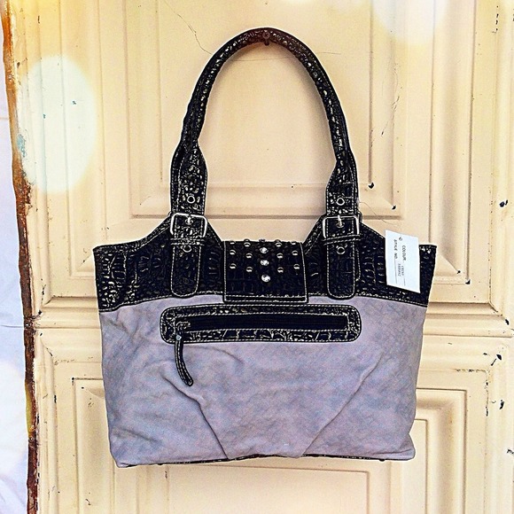 ❗🚫SOLD IN BUNDLE❗Lover's Calligraphy Handbag - Picture 3 of 4