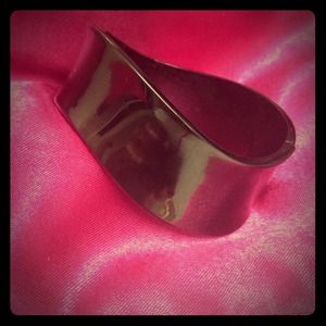 Metallic Black Bangle