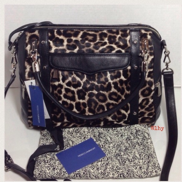 ❌SOLD❌Rebecca Minkoff Calfhair Cupid Satchel - Picture 4 of 4