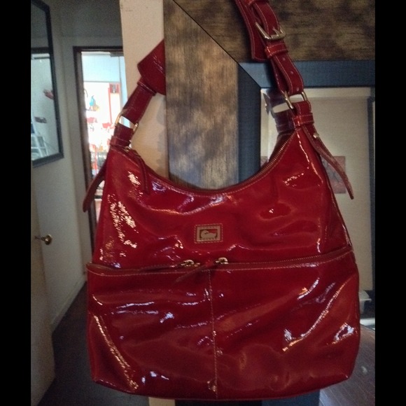 ‼️SOLD‼️Dooney & Bourke Matching Purse & Wallet Red - Picture 3 of 3