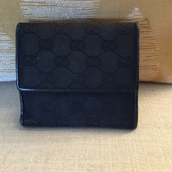 🎉Final Price🎉 Authentic Black Gucci Wallet - Picture 4 of 4