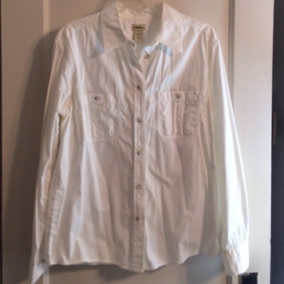 white button down shirt