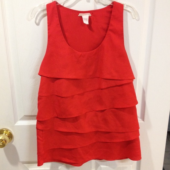 🚫bundled🚫Cute Red going out shirt size small - Picture 1 of 2