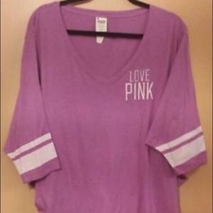 Victoria's Secret pink over sized top