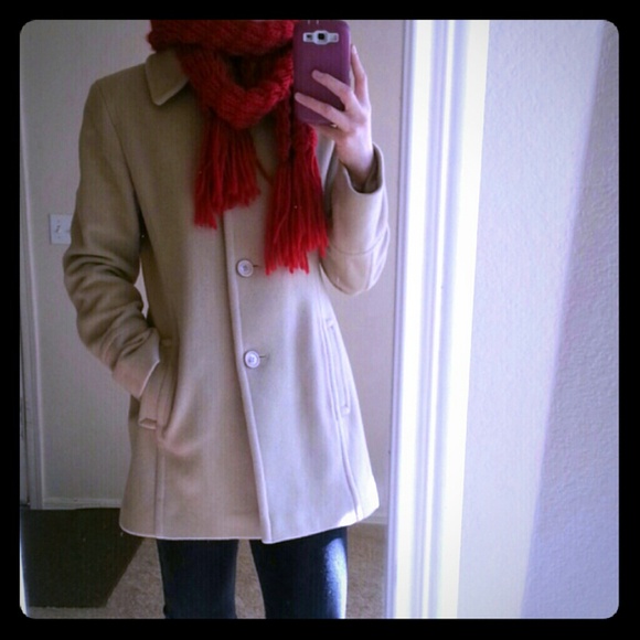 Camel Peacoat