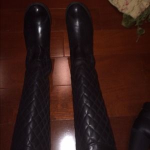 Black Quilted Boot_Black Friday Sale! TODAY ONLY:)