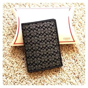 Coach passport holder- signature collection!