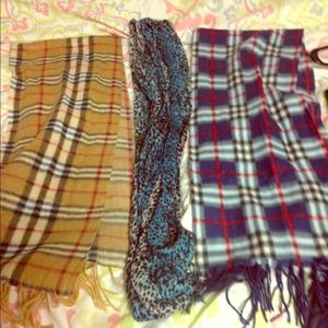 3 scarf bundle