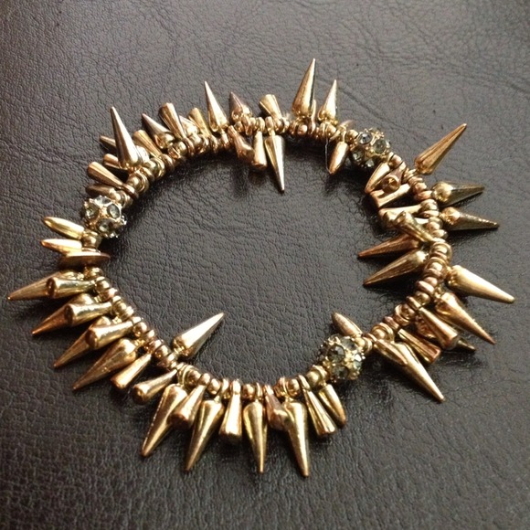 Stella and Dot inspired spike bracelet