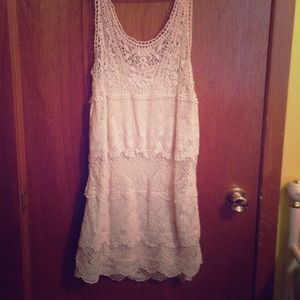 Vintage/country crochet dress from American Eagle