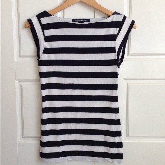 French Connection striped top