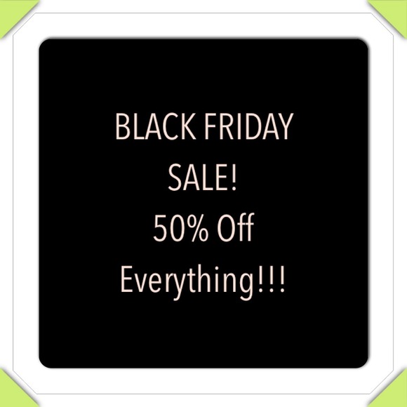 BLACK FRIDAY SALE 50% EVERYTHING IN MY CLOSET!