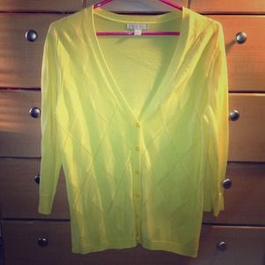 💗NEW ITEM💗 Bright Yellow Cardi