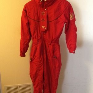 Vintage ski suit